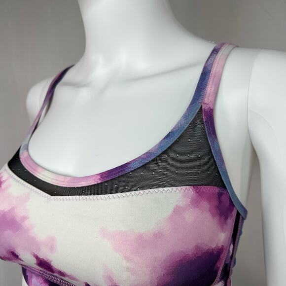 Lululemon Sweaty Endeavor Blooming Pixie Strappy Back Sports Bra Size 4 - Picture 4 of 10